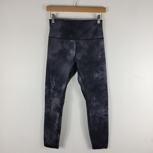 Zyia Girls High Waist Marble Tie Dye Leggings